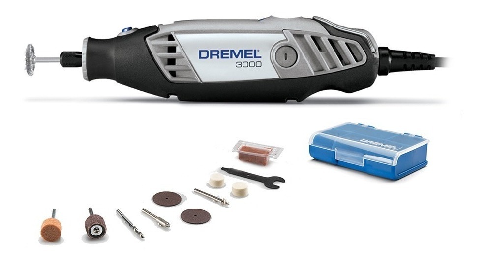 Taladro DREMEL 3000 Con 10 Accesorios